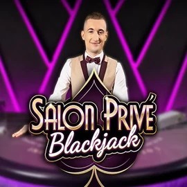 Blackjack Salon Privé slot logo by Ezugi at Fezbet Casino