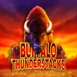 Buffalo Thunderstacks logo by Amatic Industries Fezbet Casino