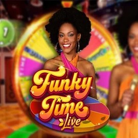 Live Casino logo of Funky Time from Evolution at Fezbet Casino