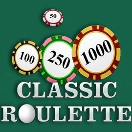 Roulette slot logo by OneTouch Games at Fezbet Casino